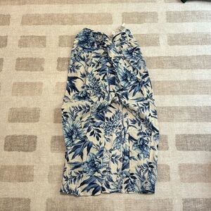 H&M midi skirt with slit